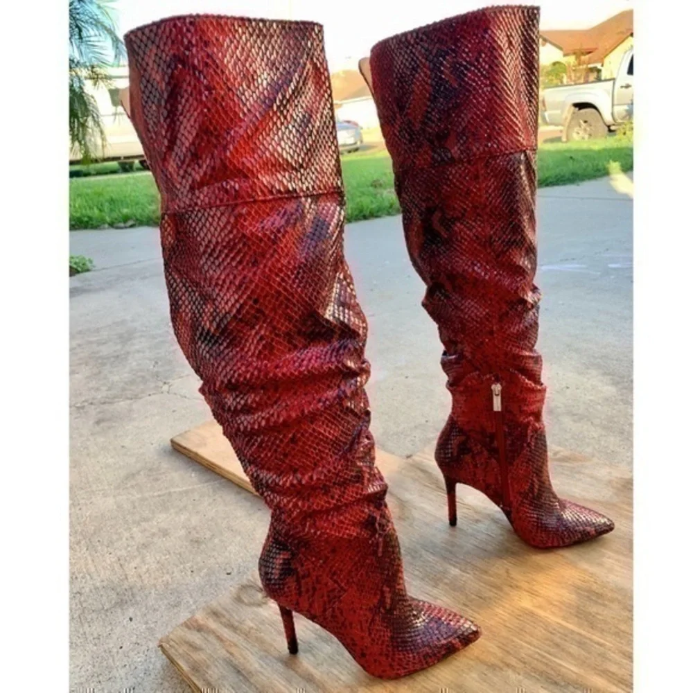 Jessica Simpson Loury Over Knee Stilletto Boots